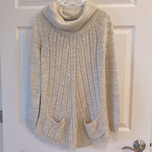 Guinevere from Anthropologie cowl neck sweater